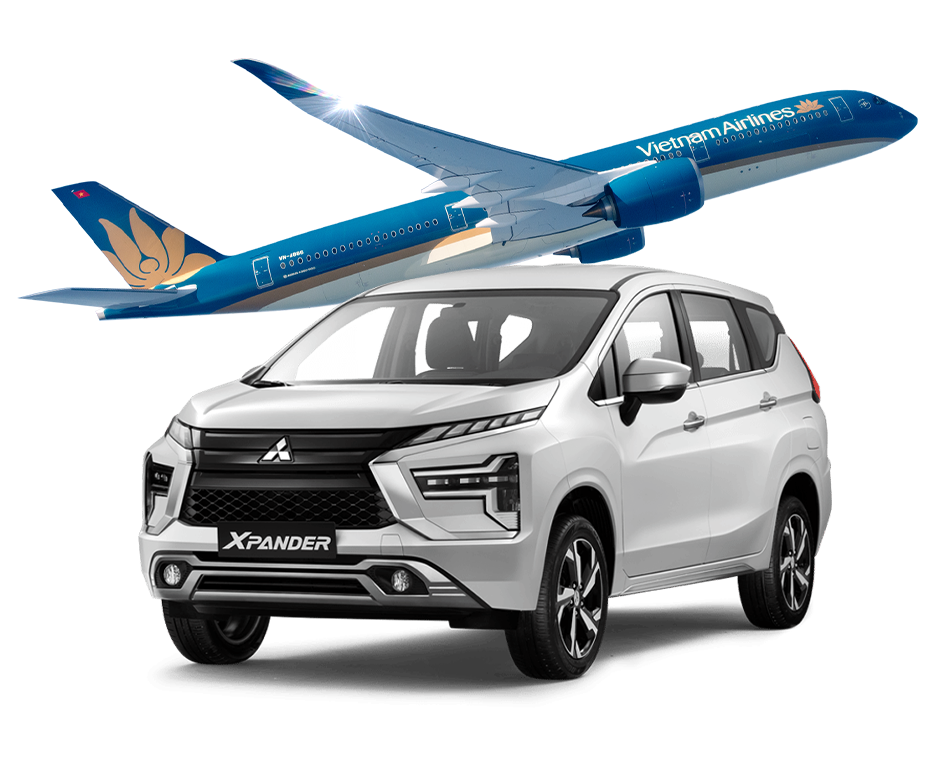 Xe dua don san bay Da Nang